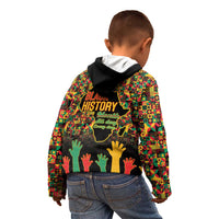 Black History Month Kid Hoodie I Am Black History - Wonder Print Shop