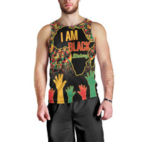 Black History Month Men Tank Top I Am Black History - Wonder Print Shop