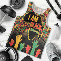 Black History Month Men Tank Top I Am Black History - Wonder Print Shop