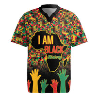 Black History Month Rugby Jersey I Am Black History - Wonder Print Shop