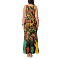 Black History Month Tank Maxi Dress I Am Black History - Wonder Print Shop