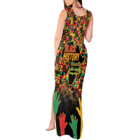 Black History Month Tank Maxi Dress I Am Black History - Wonder Print Shop