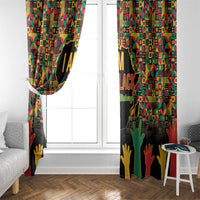 Black History Month Window Curtain I Am Black History - Wonder Print Shop