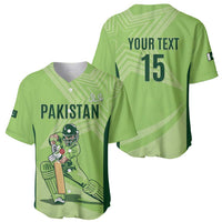 Custom Pakistan Cricket Baseball Jersey Go Shaheens LT15