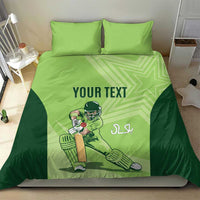 Custom Pakistan Cricket Bedding Set Go Shaheens LT15