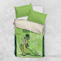 Custom Pakistan Cricket Bedding Set Go Shaheens LT15