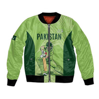 Custom Pakistan Cricket Bomber Jacket Go Shaheens LT15