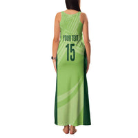 Custom Pakistan Cricket Family Matching Tank Maxi Dress and Hawaiian Shirt Go Shaheens LT15
