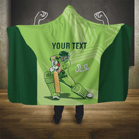 Custom Pakistan Cricket Hooded Blanket Go Shaheens LT15