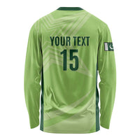 Custom Pakistan Cricket Long Sleeve Shirt Go Shaheens LT15