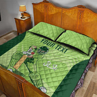 Custom Pakistan Cricket Quilt Bed Set Go Shaheens LT15