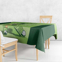 Custom Pakistan Cricket Tablecloth Go Shaheens LT15
