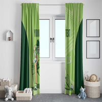 Custom Pakistan Cricket Window Curtain Go Shaheens LT15
