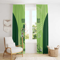 Custom Pakistan Cricket Window Curtain Go Shaheens LT15