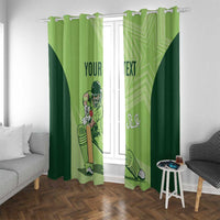 Custom Pakistan Cricket Window Curtain Go Shaheens LT15