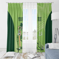 Custom Pakistan Cricket Window Curtain Go Shaheens LT15