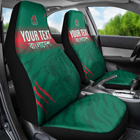 Custom Bangladesh Cricket Car Seat Cover Go Tigers
