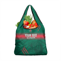 Custom Bangladesh Cricket Grocery Bag Go Tigers