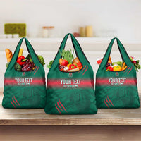 Custom Bangladesh Cricket Grocery Bag Go Tigers