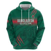 Custom Bangladesh Cricket Hoodie Go Tigers