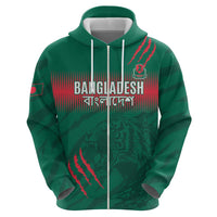 Custom Bangladesh Cricket Hoodie Go Tigers