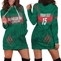 Custom Bangladesh Cricket Hoodie Dress Go Tigers