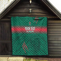 Custom Bangladesh Cricket Quilt Go Tigers