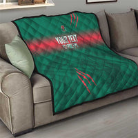 Custom Bangladesh Cricket Quilt Go Tigers