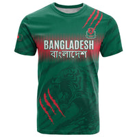 Custom Bangladesh Cricket T Shirt Go Tigers