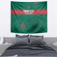 Custom Bangladesh Cricket Tapestry Go Tigers