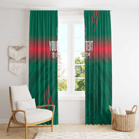 Custom Bangladesh Cricket Window Curtain Go Tigers