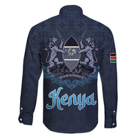 Kenya Happy Eid Mubarak Family Matching Short Sleeve Bodycon Dress and Hawaiian Shirt Eid Al-Adha