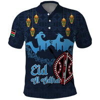 Kenya Happy Eid Mubarak Polo Shirt Eid Al-Adha