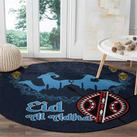 Kenya Happy Eid Mubarak Round Carpet Eid Al-Adha