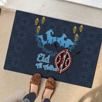 Kenya Happy Eid Mubarak Rubber Doormat Eid Al-Adha