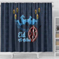 Kenya Happy Eid Mubarak Shower Curtain Eid Al-Adha