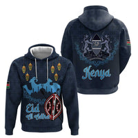Kenya Happy Eid Mubarak Zip Hoodie Eid Al-Adha