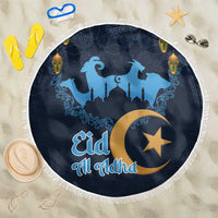 Algeria Happy Eid Mubarak Beach Blanket Eid Al-Adha