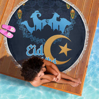 Algeria Happy Eid Mubarak Beach Blanket Eid Al-Adha