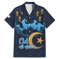 Algeria Happy Eid Mubarak Family Matching Mermaid Dress and Hawaiian Shirt Eid Al-Adha