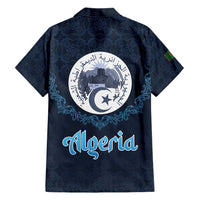 Algeria Happy Eid Mubarak Family Matching Short Sleeve Bodycon Dress and Hawaiian Shirt Eid Al-Adha