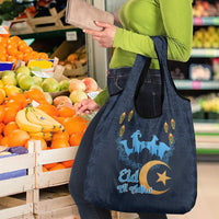 Algeria Happy Eid Mubarak Grocery Bag Eid Al-Adha