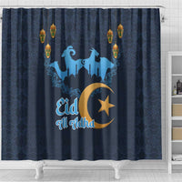 Algeria Happy Eid Mubarak Shower Curtain Eid Al-Adha