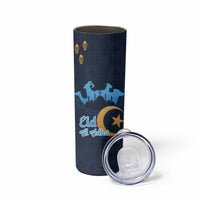 Algeria Happy Eid Mubarak Skinny Tumbler Eid Al-Adha