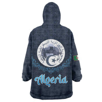 Algeria Happy Eid Mubarak Wearable Blanket Hoodie Eid Al-Adha