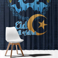 Algeria Happy Eid Mubarak Window Curtain Eid Al-Adha