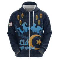 Algeria Happy Eid Mubarak Zip Hoodie Eid Al-Adha