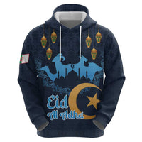 Algeria Happy Eid Mubarak Zip Hoodie Eid Al-Adha