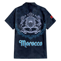 Morocco Happy Eid Mubarak Family Matching Off Shoulder Short Dress and Hawaiian Shirt Eid Al-Adha