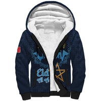 Morocco Happy Eid Mubarak Sherpa Hoodie Eid Al-Adha